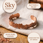 Sky Energy - handcrafted by Grace, 99.9% pure copper