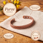 Furze Energy - handcrafted by Grace, 99.9% pure copper