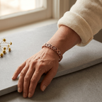 Grace's Keel Copper Bracelet worn
