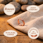 Rowan Energy - handcrafted by Grace, 99.9% pure copper