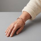 Grace's Loom Copper Bracelet worn