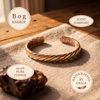 Bog Energy - handcrafted by Grace, 99.9% pure copper